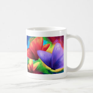 Mug Peinture colorée de papillon - multi