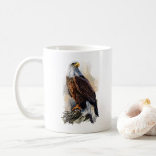 Mug Peinture d'aigle à balles