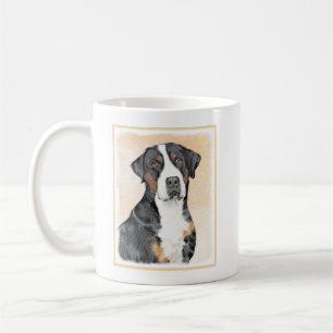 Mug Peinture de Chien de Montagne - Art original