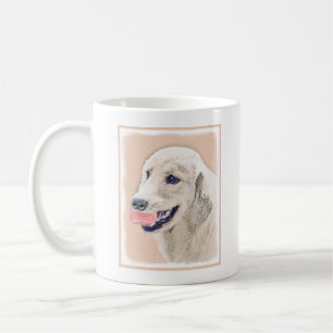 Mug Peinture de Chien Retriever doré avec Balle de Ten
