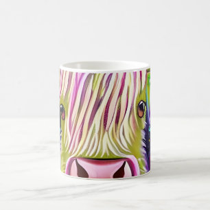 Mug Peinture de la vache des Highlands