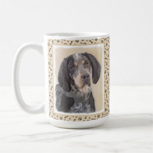 Mug Peinture de linge bluetick - mignon chien original