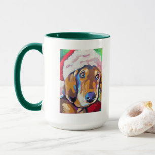 Mug Peinture de portrait de chien personnalisée - Anim