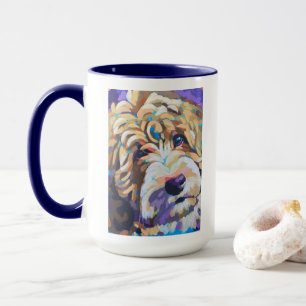 Mug Peinture de portrait de compagnie personnalisée -