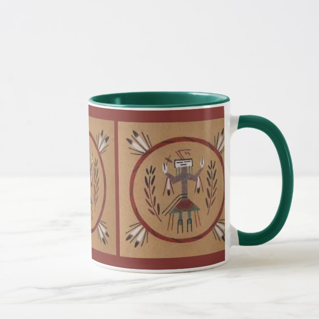 Mug Peinture de sable Tribal amérindien (Droite)