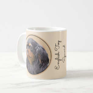 Mug Peinture de Spaniel Toy Anglais Art Animalier Orig