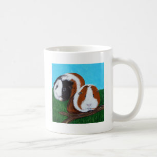 Mug Peinture des cochons de Guinée