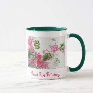 Mug Peinture des pattes R 4 ! (Tasse)