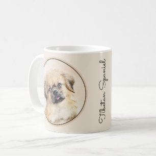 Mug Peinture d'espagnol tibétain - joli art original 