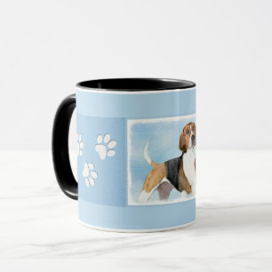 Mug Peinture Foxhound en anglais - Joli art original c