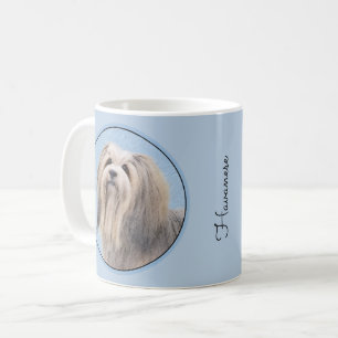 Mug Peinture Havanaise (Argent) - Cute Original Chien 