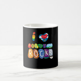 Mug Peinture | I Love Rock Painter Funny Rock Painter
