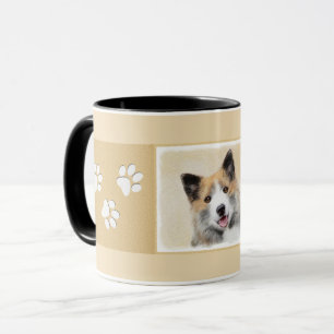 Mug Peinture islandaise pour chien de mer - Art origin