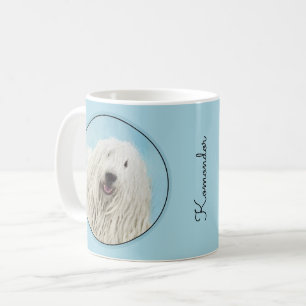 Mug Peinture Komondor - Cute Original Chien Art