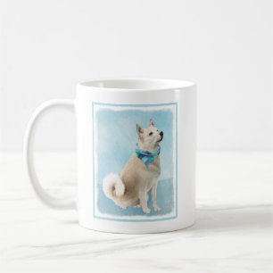 Mug Peinture norvégienne Buhund - jolie art original c