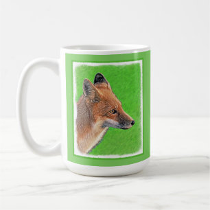 Mug Peinture Red Fox - Art original de la faune