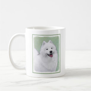 Mug Peinture Samoyed - Cute Original Chien Art