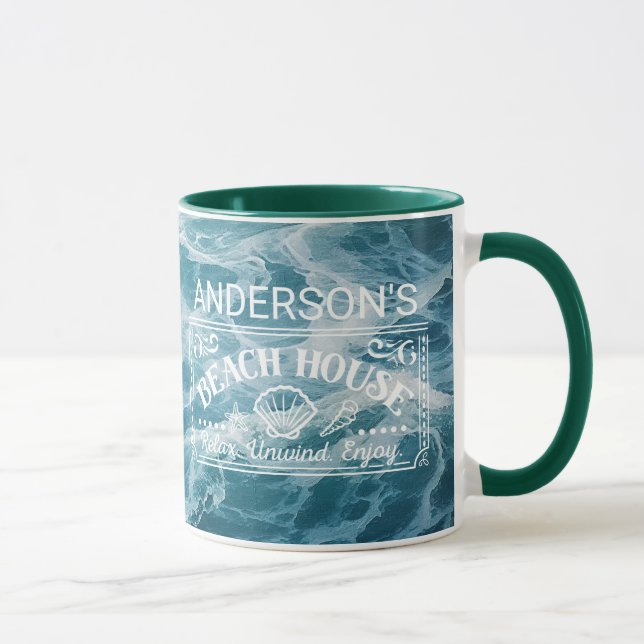 Mug Peinture Surf (Droite)