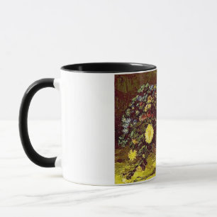 Mug Peinture vintage de fleurs de fleurs de vase à Van