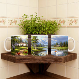 Mug Pekin Canards Peinture numérique Conception de env