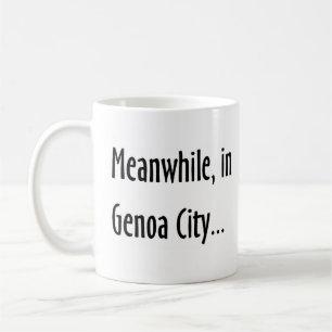 Mug pendant ce temps, dans la ville de gênes