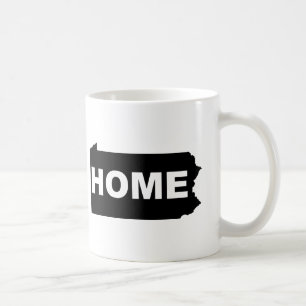 Mug Pennsylvanie Maison loin du T-shirt de l'État