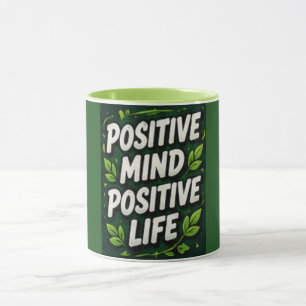 Mug Pensée Positive Vie Positive