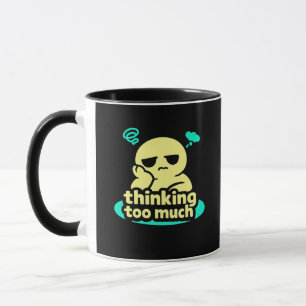 Mug Pensées en Boucle – Café pour les Ruminations Mign
