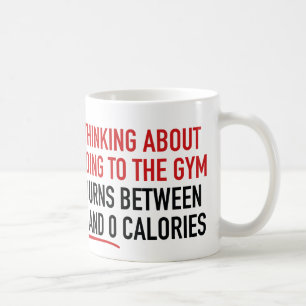 Mug Penser à aller au gymnase