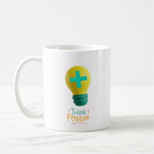 Mug Penser positif (Gauche)