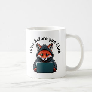 Mug Pensez avant de cliquer - Sécurité informatique