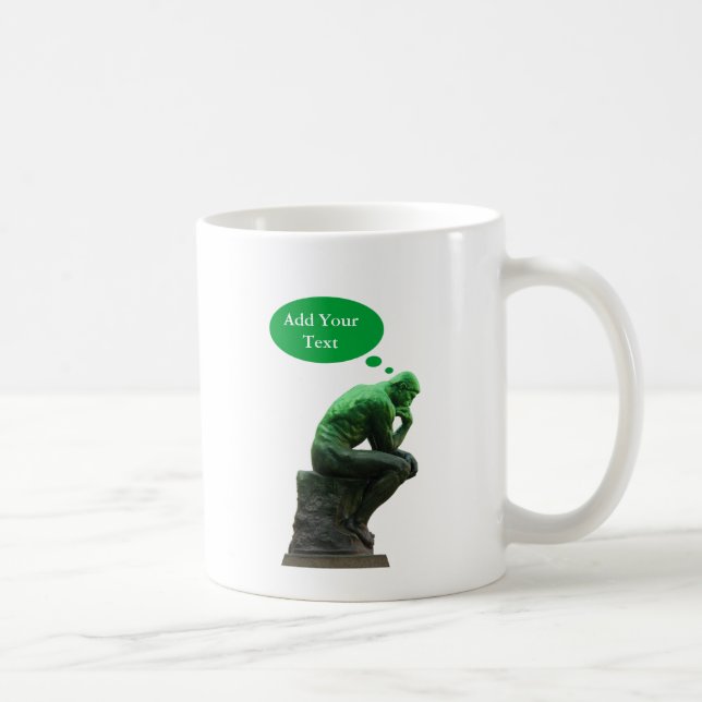 Mug Pensez le vert (Droite)