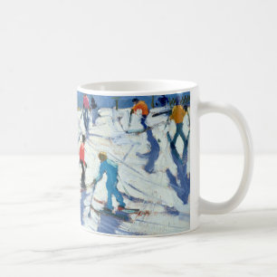 Mug Pente occupée Lofer 2004 de ski
