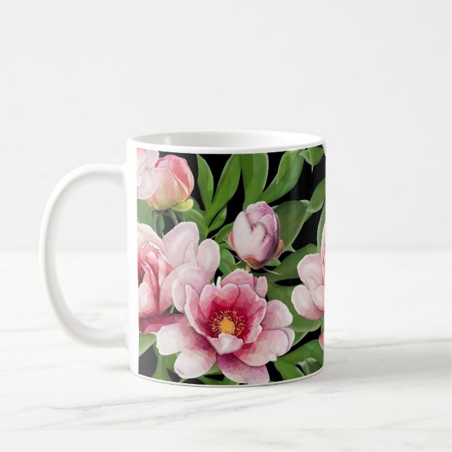 Mug Peonies polaires basses (Gauche)