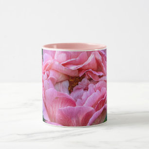 Mug Peony : Art Floral Canadien Élégant