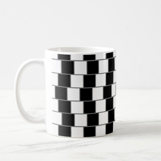 Mug Pepita Apparemment Parallel Optical Print (Gauche)