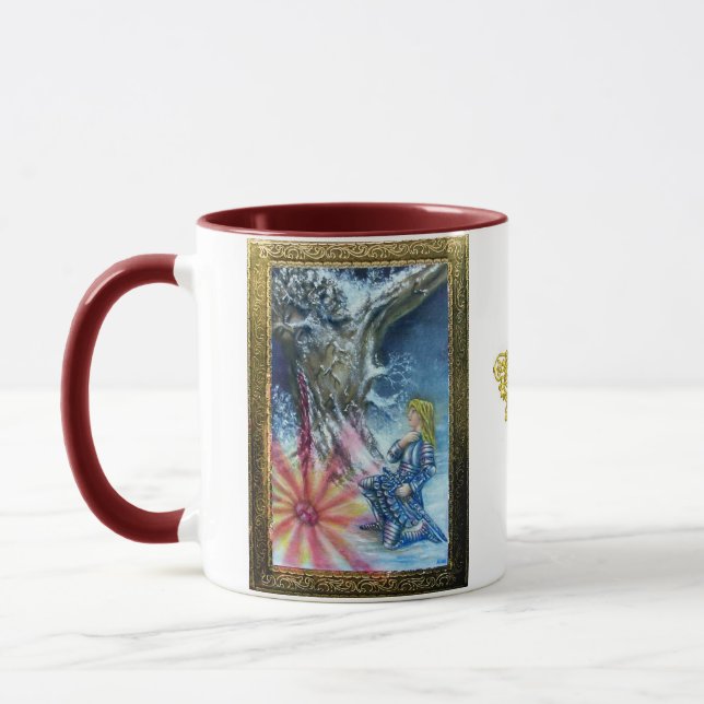 MUG PERCEVATION ET VISION DU SAINT-GRAIL (Gauche)