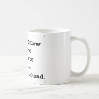 Mug Perdez votre tête en cavité somnolente