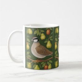 Mug Perdrix dans un arbre à poires, 1er jour de la tas
