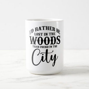 Mug perdu dans les bois
