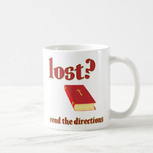 Mug Perdu ? Lisez la Bible des directions