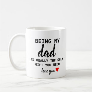 Mug Père Cadeau drôle Anniversaire Papa Fête des pères