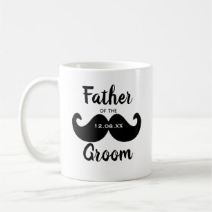 Mug Père classique de la Moustache de la chambre