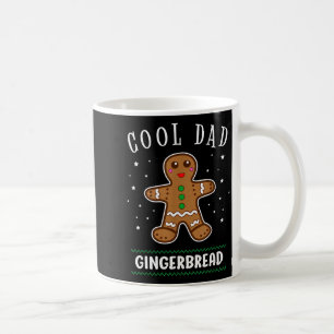Mug Père Cool Homme en Pain d'Épice Famille Noël P