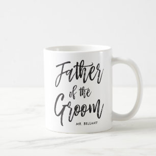Mug Père de la chambre   Style de script Mariage perso