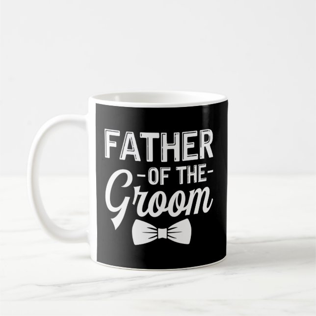 Mug Père Du Mariage Groom Fils Famille Père'S Da (Gauche)