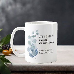 Mug Père du marié Eucalyptus Verdure Mariage