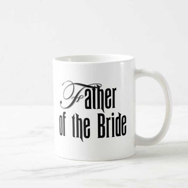 Mug Père élégant de la jeune mariée (Droite)