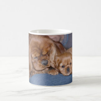 Mug Père et fils rouges cavaliers