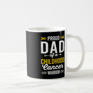Mug Père fier d'un enfant guerrier du cancer Survivant